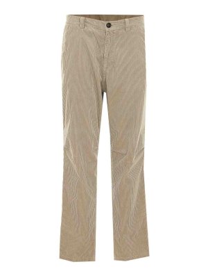 BRUNELLO CUCINELLI: Pantalones casual - Pantalón Casual - Beis