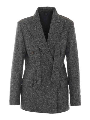 BRUNELLO CUCINELLI: Blazer - Blazer - Gris