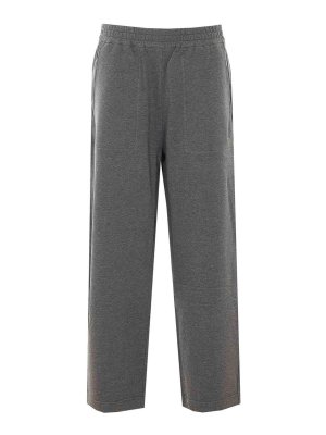 BRUNELLO CUCINELLI: Pantalones deportivos - Pantalones Deportivos - Gris