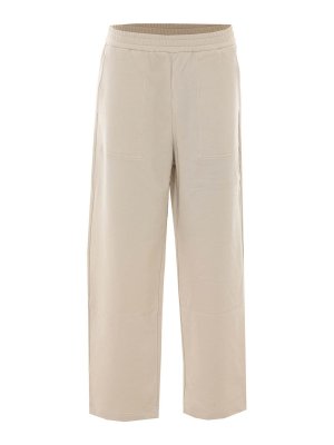 BRUNELLO CUCINELLI: スウェットパンツ - トラックスーツ ボトムス - 白