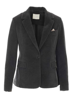 CIRCOLO 1901: Chaquetas casual - Chaqueta Casual - Azul