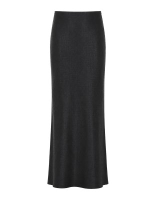 ELISABETTA FRANCHI: gonne al ginocchio  e longuette - Gonna nera