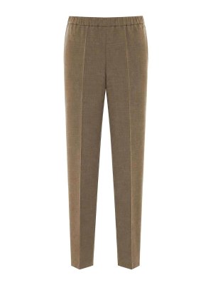 FABIANA FILIPPI: Pantalons casual - Pantalons Décontractés - Beige