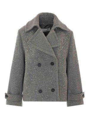 GOLDEN GOOSE: Trenchcoats - Trenchcoat - Grau