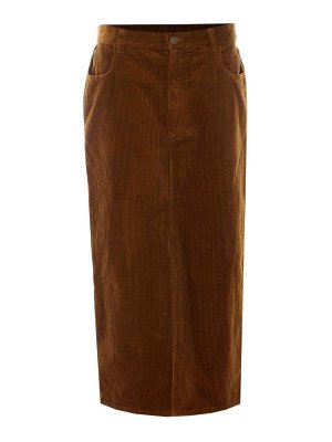 Isabel Marant Etoile: Faldas media pierna y semilargas - Falda Semilarga - Marrón
