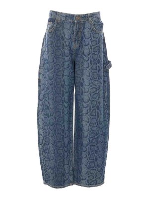 Liu Jo: Jeans Rectos - Vaqueros Rectos - Azul