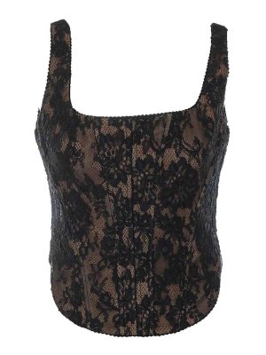 Self Portrait: Tops und Tank Tops - Top - Schwarz