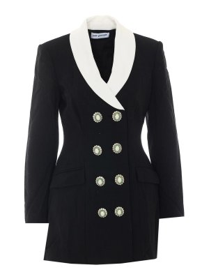 Self Portrait: abiti corti - Mini abito blazer su misura