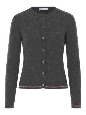 THOM BROWNE: Cárdigans - Cárdigan - Gris