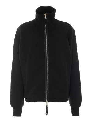 THOM KROM: Strickpullover mit Rundhalsausschnitt - Rundhalspullover - Schwarz