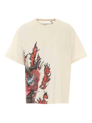 Y-3: Camisetas - Camiseta - Blanco