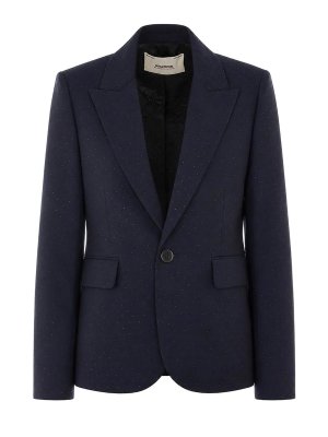ZADIG&VOLTAIRE: casual jackets - aire Encre Blue Vavy Jacket