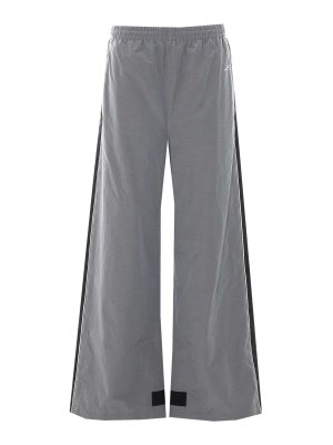 BALENCIAGA: Pantalones deportivos - Pantalones Deportivos - Gris