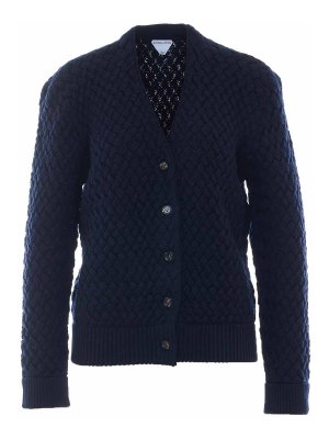 BOTTEGA VENETA: カーディガン - カーディガン - ブルー