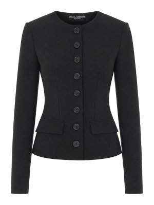 DOLCE & GABBANA: カーディガン - カーディガン - 黒