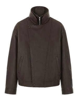 ELEH: leather jacket - Faux Leather Jacket