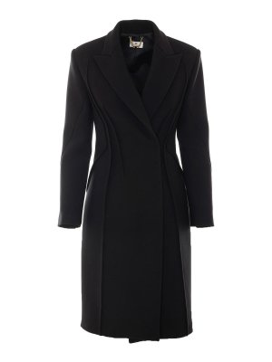 ELISABETTA FRANCHI: ニーレングスコート - 膝丈コート - 黒