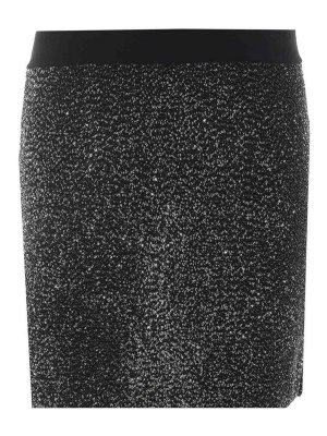ELISABETTA FRANCHI: minigonne - Minigonna nera