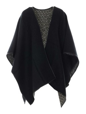 SALVATORE FERRAGAMO: Capes &  Ponchos - The New Ganicni Poncho