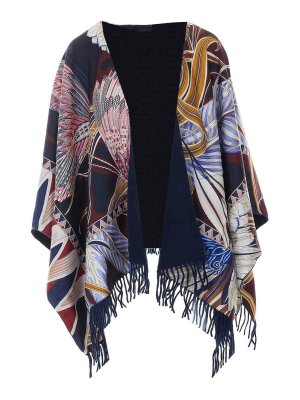SALVATORE FERRAGAMO: Capas  y Ponchos - Capa - Multicolor