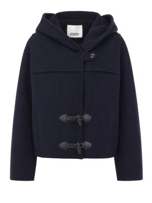 ISABEL MARANT: casual jackets - Dark Navy Trixie Jacket