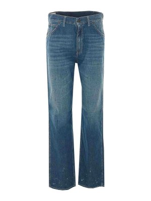 Maison Margiela: jeans dritti, a sigaretta - Jeans in denim
