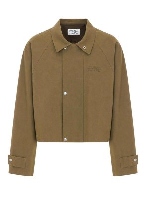 MM6 MAISON MARGIELA: casual jackets - Logo Jacket