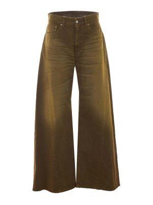 MM6 MAISON MARGIELA: Jeans Rectos - Vaqueros Rectos - Verde