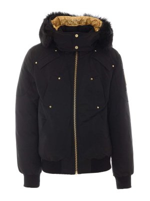 MOOSE KNUCKLES: Bomberjacken - Bomberjacke - Schwarz
