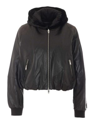 MOOSE KNUCKLES: Bomberjacken - Bomberjacke - Schwarz