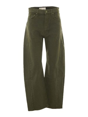 MOTHER: Jeans Rectos - Vaqueros Rectos - Verde