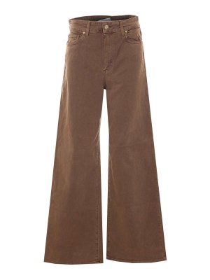 PAIGE: Jeans Rectos - Vaqueros Rectos - Marrón