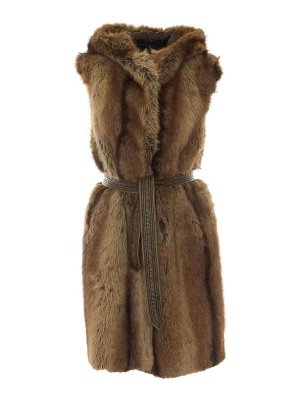 Pinko: Westen - Weste - Beige