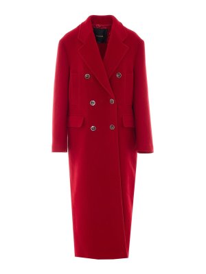 Pinko: knee length coats - Red Covent Coat