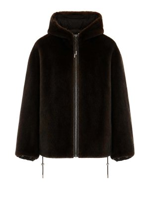 YVES SALOMON: Chaquetas casual - Chaqueta Casual - Marrón