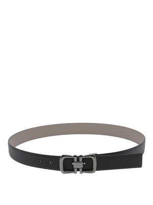 SALVATORE FERRAGAMO: Cinturones - Cinturón - Marrón