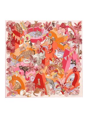 SALVATORE FERRAGAMO: Stolen und Schals - Stola - Rosa