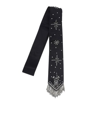 Pinko: ties & bow ties - Black Dracena Tie