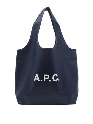 A.P.C.: Handtaschen - Shopper - Blau