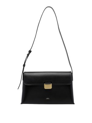 A.P.C.: ショルダーバッグ - ショルダーバッグ - 黒