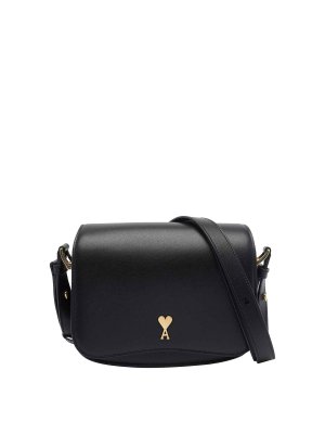 AMI PARIS: borse a tracolla - Borsa a tracolla Paris Paris nera