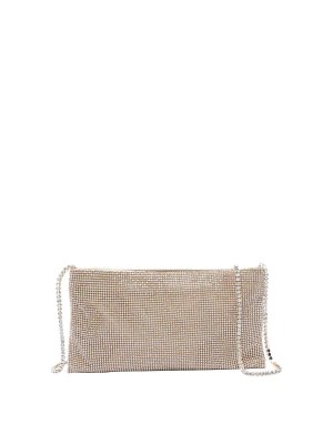 BENEDETTA BRUZZICHES: クラッチバッグ - クラッチバッグ - 金