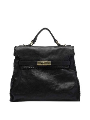 CAMPOMAGGI: totes bags - Large Ginevra Handbag