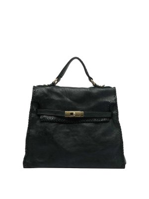 CAMPOMAGGI: Sacs à main - Sac Cabas - Vert