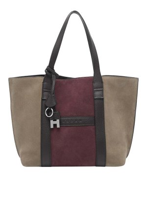 HOGAN: totes bags - Script Small Handbag