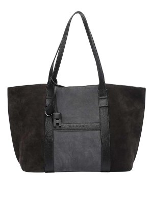 HOGAN: Handtaschen - Shopper - Braun