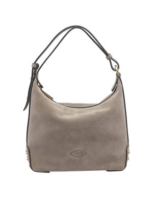 TOD'S: Clutch - Pochette - Gris
