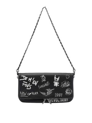 ZADIG&VOLTAIRE: クロスボディバッグ - クロスボディバッグ - 黒