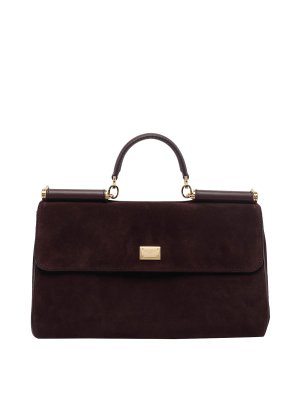 DOLCE & GABBANA: トートバッグ - トートバッグ - 赤