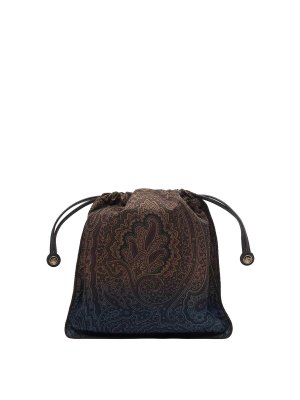 ETRO: クラッチバッグ - クラッチバッグ - ブラウン